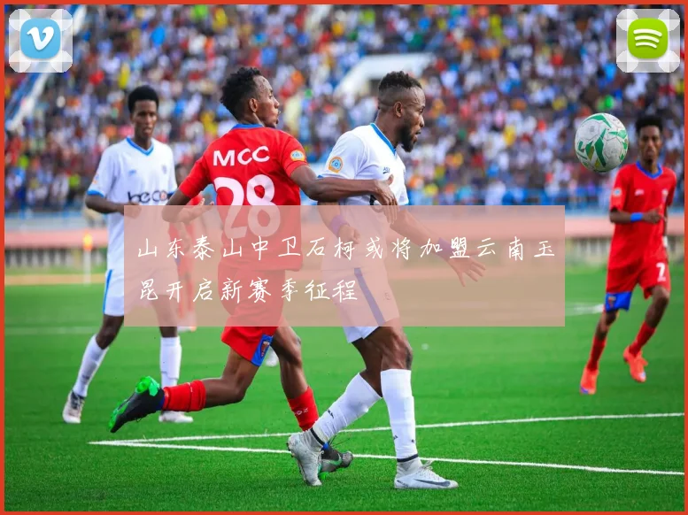 山东泰山中卫石柯或将加盟云南玉昆开启新赛季征程
