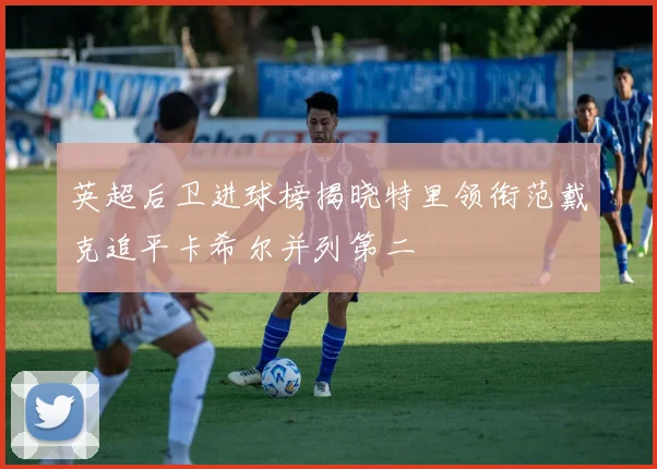 英超后卫进球榜揭晓特里领衔范戴克追平卡希尔并列第二